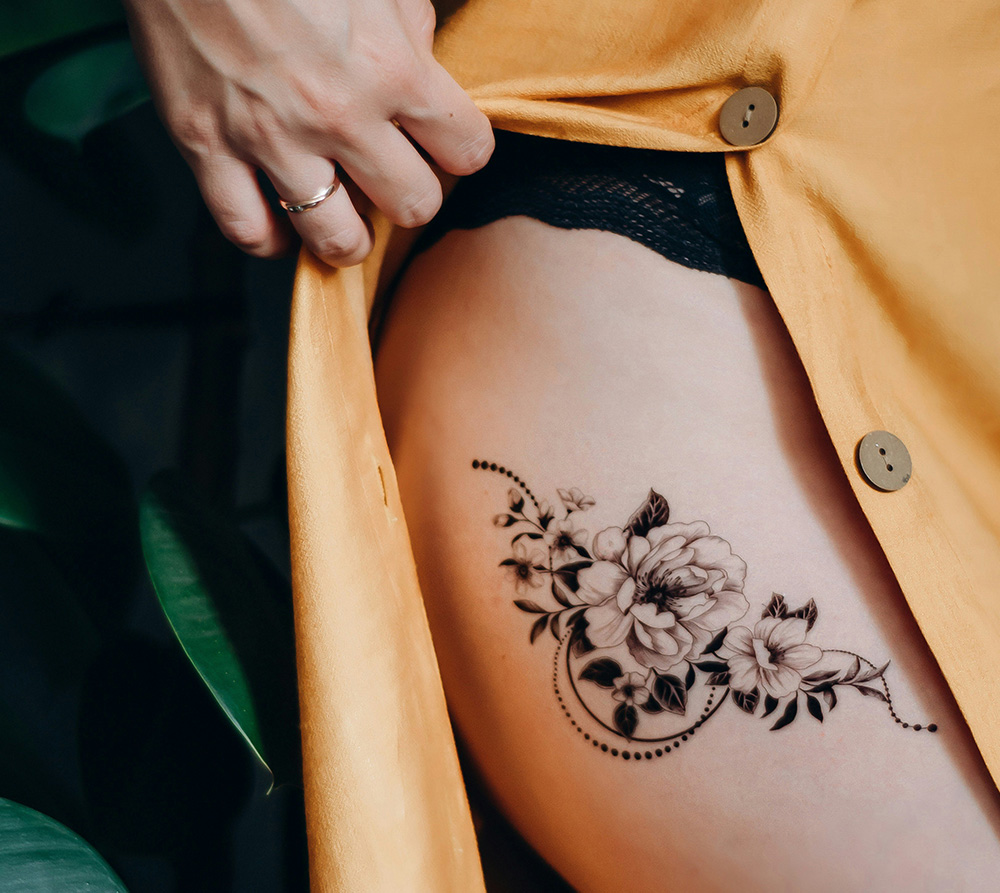 flower tattoo